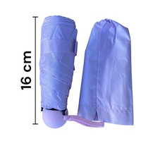  عکس7 چتر مینی تاشو پاستلی دسته دایره